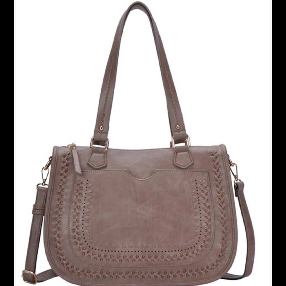 Madison West Saddle Tote Excellent Condition